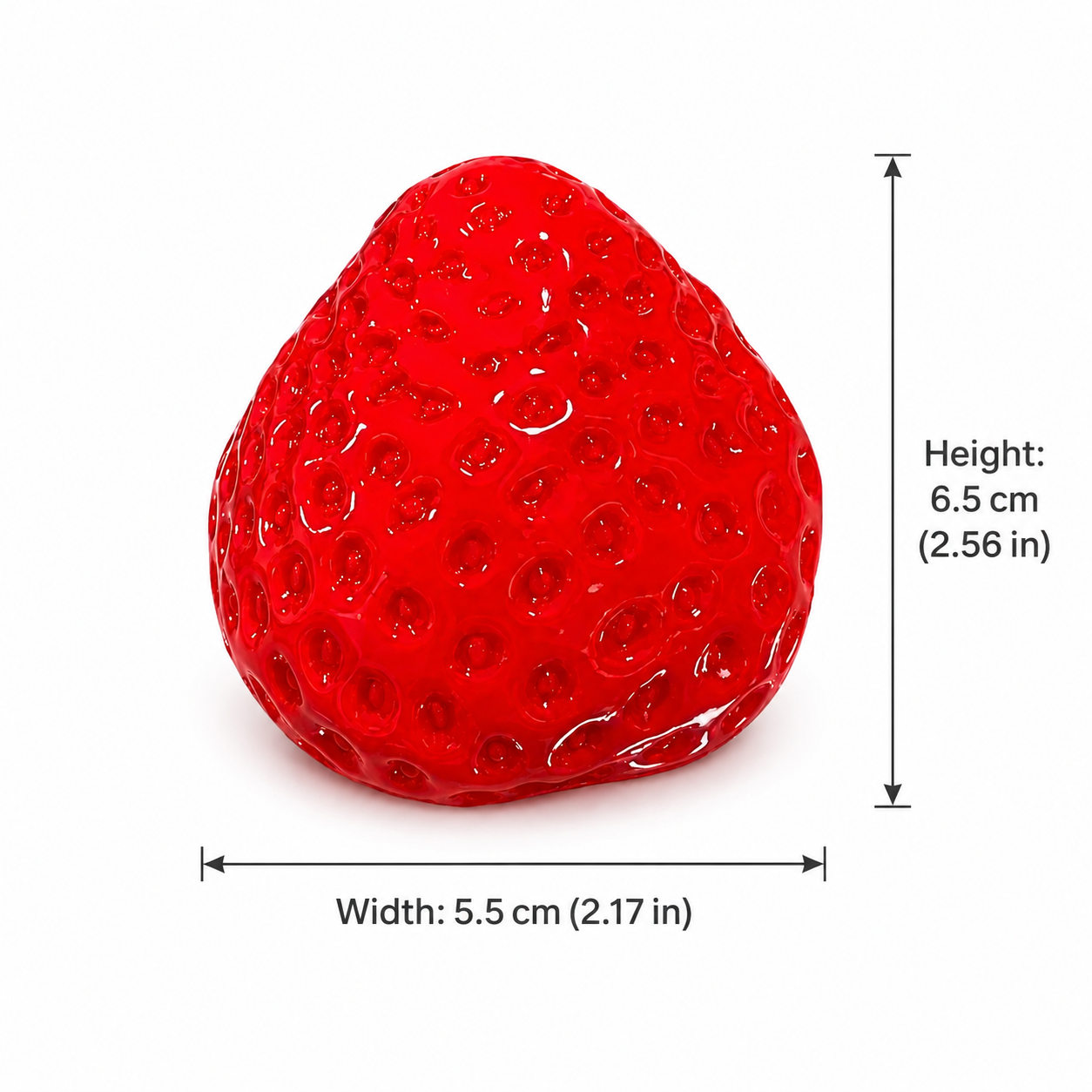 Silicone Strawberry Squishy
