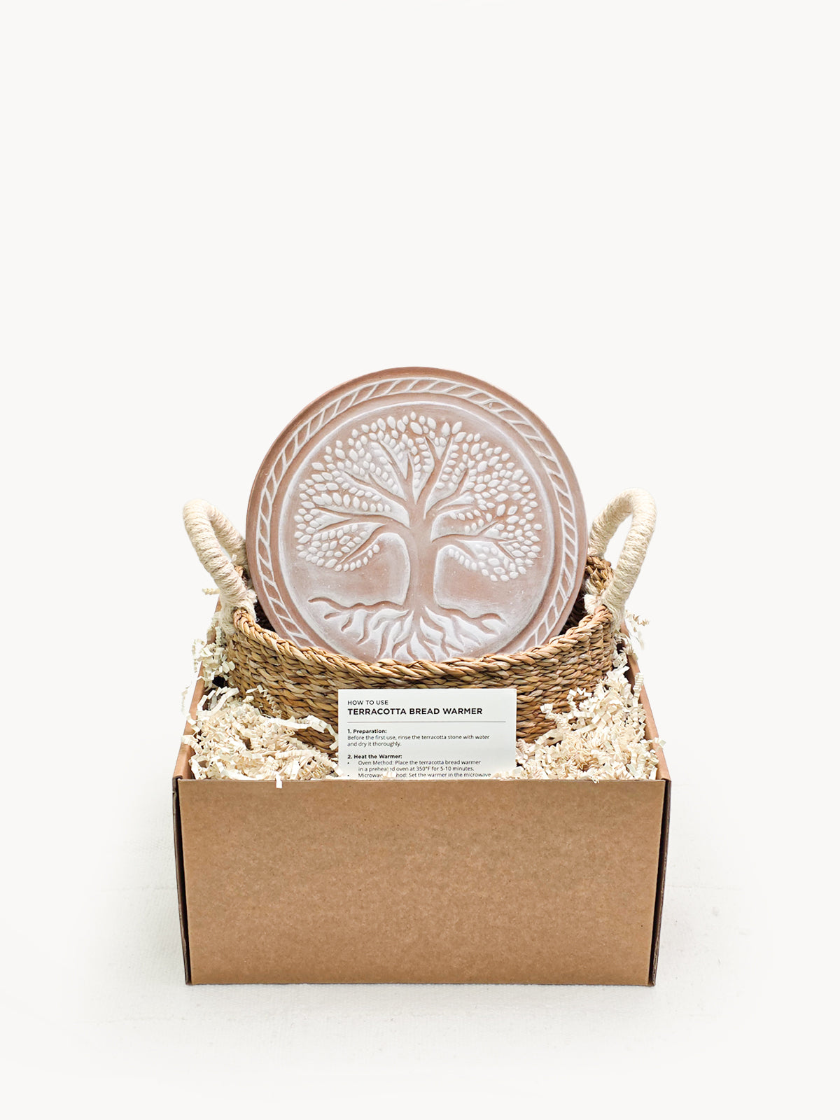 Tree of Life Bread Warmer and Basket
