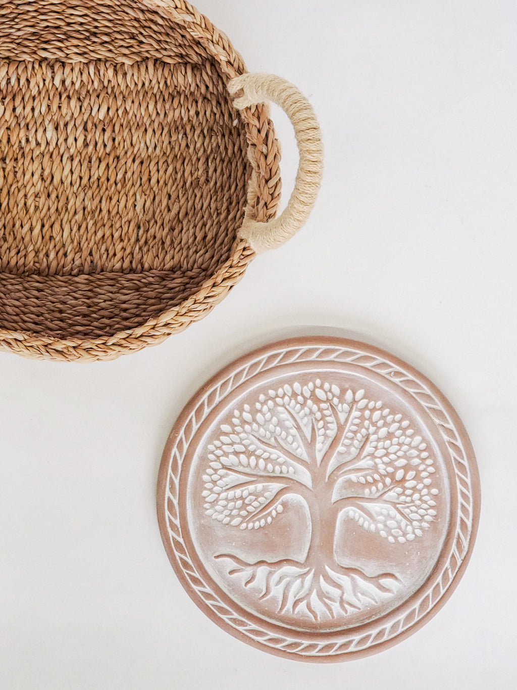 Tree of Life Bread Warmer and Basket