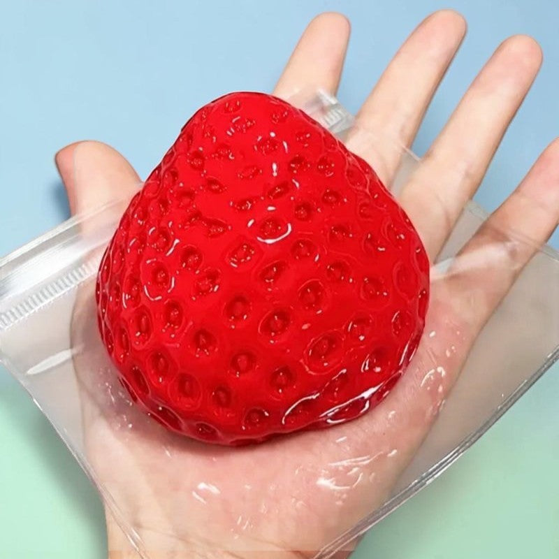 Silicone Strawberry Squishy