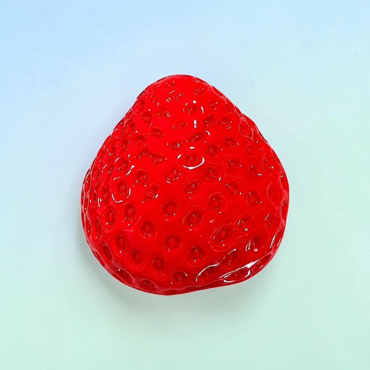 Silicone Strawberry Squishy