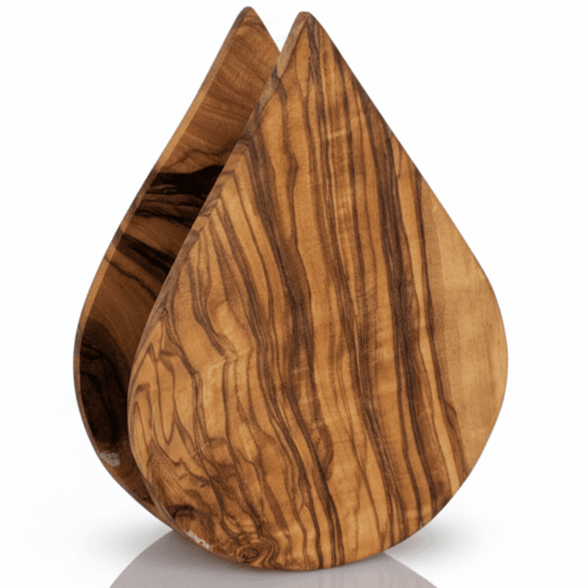 Mediterranean Olive Wood Napkin Holder