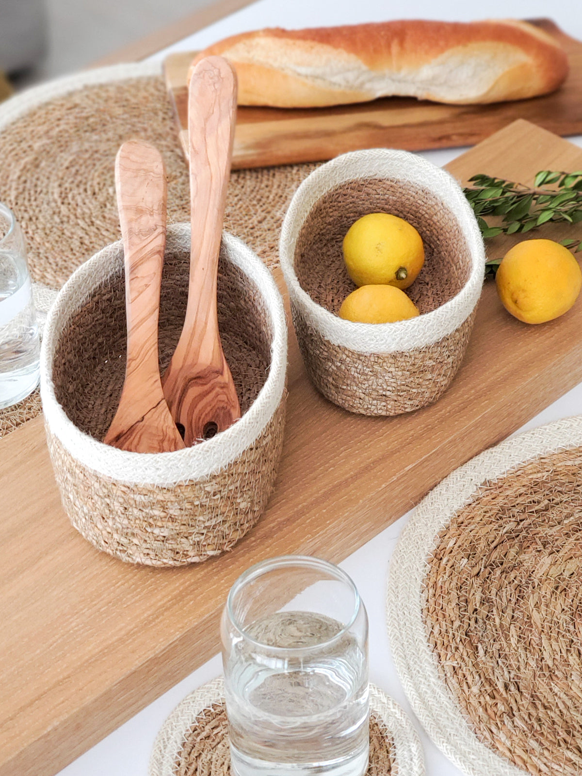 Savar Oval Storage Baskets – Set of 3