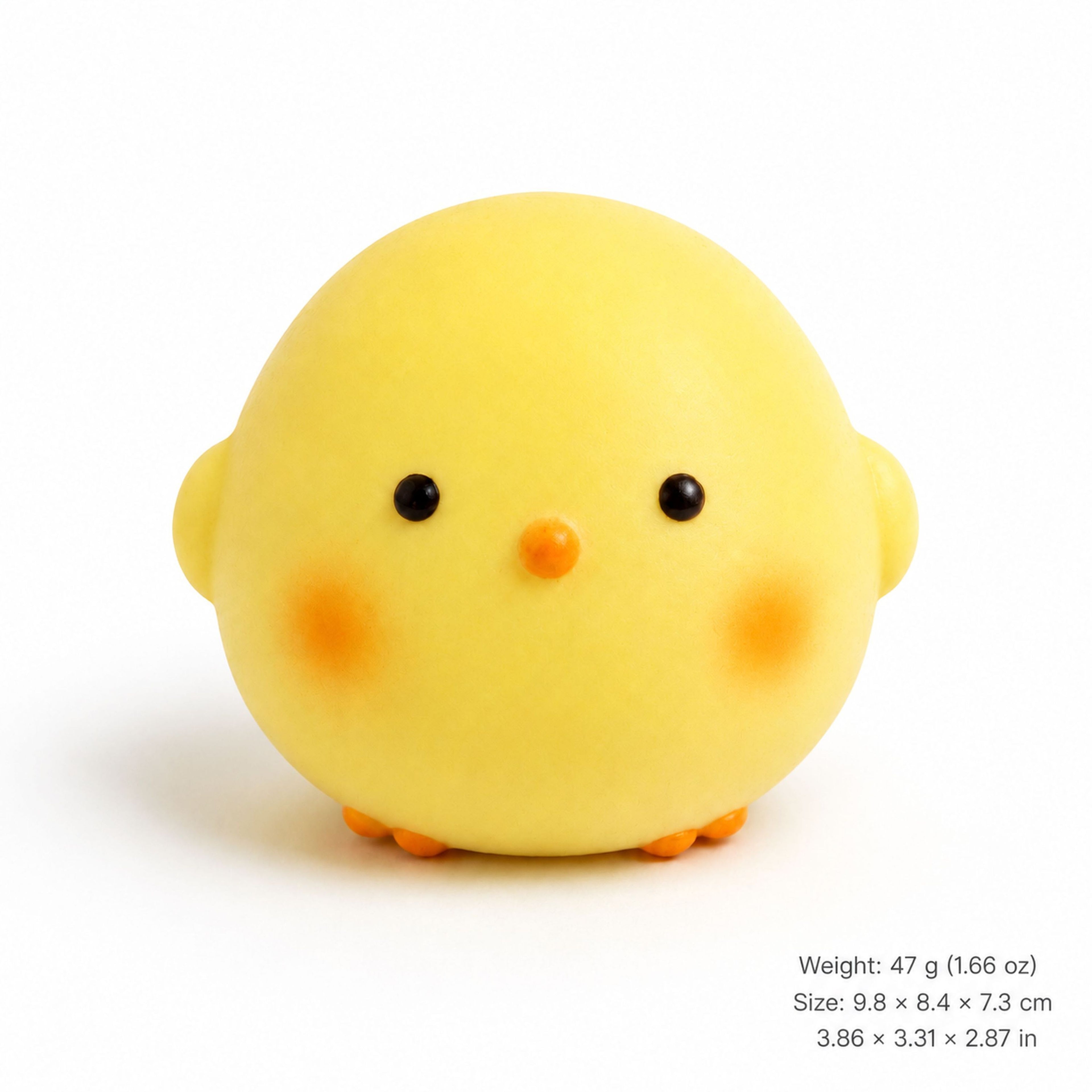 Kawaii Yellow Chick Slow-Rising Squishy