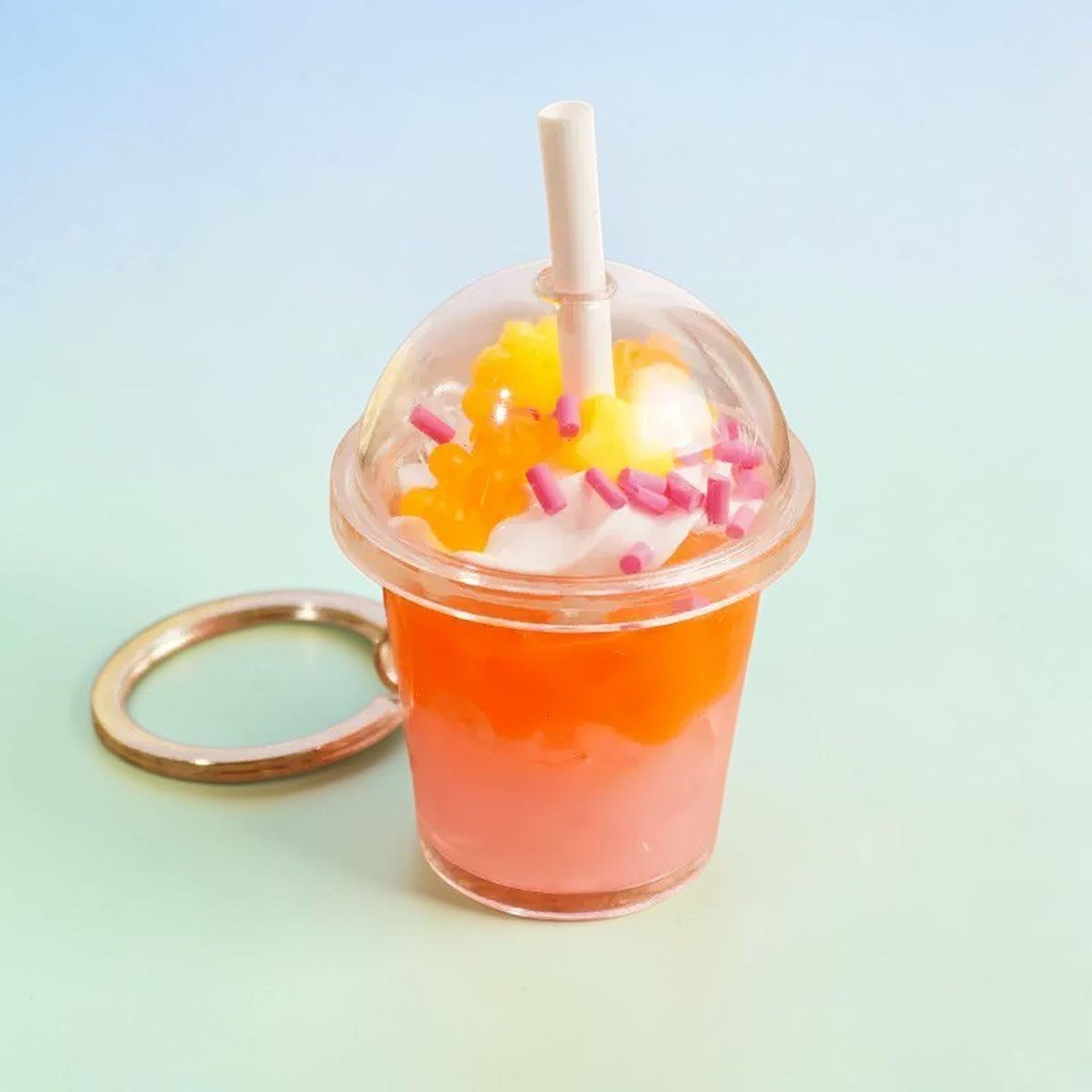Milkshake Cup Keychain & Bag Charm
