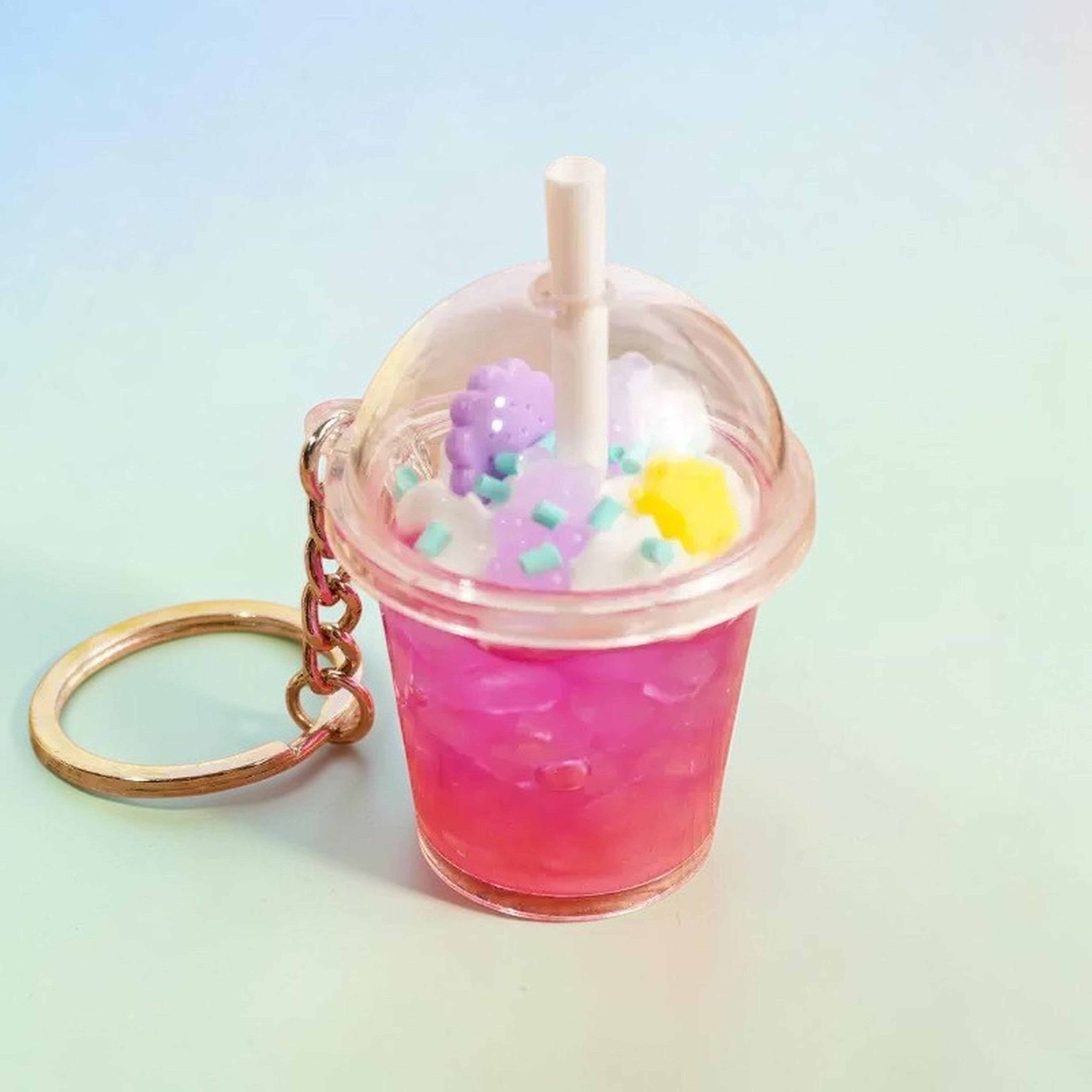 Milkshake Cup Keychain & Bag Charm