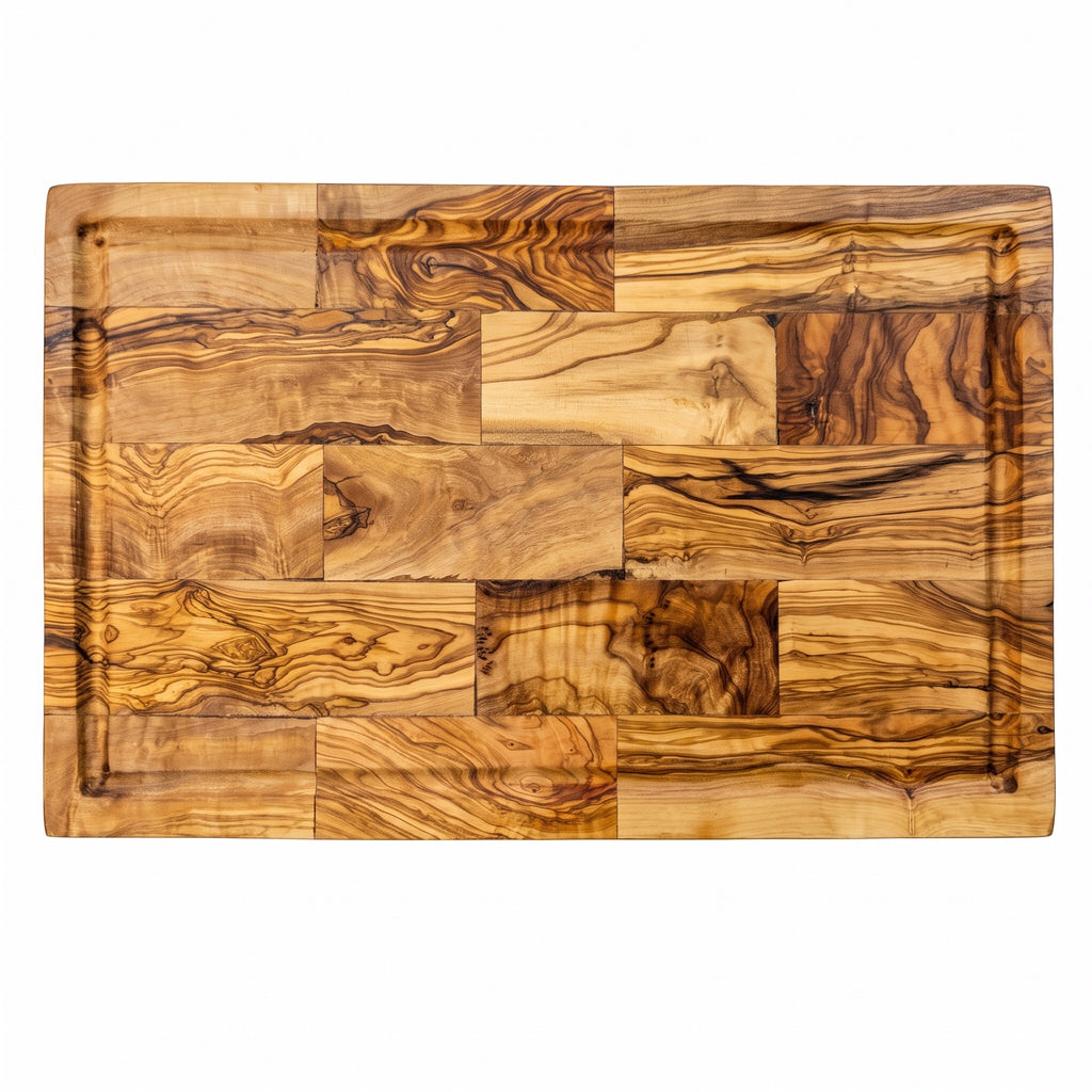 Large Olive Wood Cutting and Serving Board